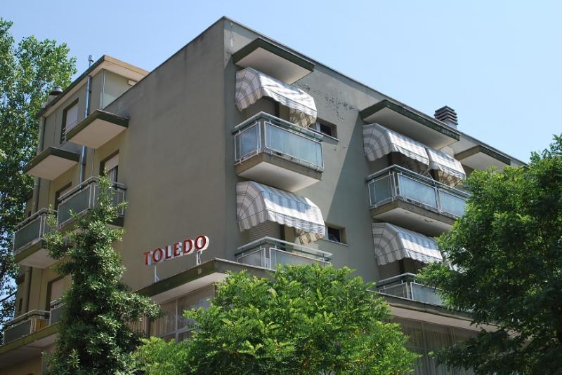 Hotel Toledo リミニ エクステリア 写真